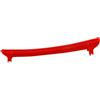 IWOWHERO Rubber Chain Protector con Sticker Riflettente Protezione per Catena Bicicletta Posteriore in Gomma Antisfregamento Facile da Pulire Rosso