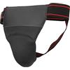 Generic Protezione Inguine Boxe con Cinghie Elastiche, Protezione Inguine Uomo Traspirante Riduzione Dell'impatto Senza Pari Nelle Arti Marziali, Tessuto a Rete TPU, 1 unità (BLACK)