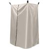 Zoegneer Tenda privacy per WC da esterno: per riparo istantaneo con rete ventilata per finestre e borsa per il trasporto, colore grigio, 182 x 76 x 68 cm
