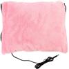 JEWEDECO Scaldamani Portatile USB in Flanella Rosa Morbida, Riscaldamento Elettrico Sicuro Contro Cortocircuiti, Regalo per Donne Anziane in Inverno