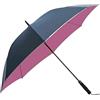 Generic HLTYGWX Ombrelli Ombrello da Golf Ombrello Automatico con Bastone Aperto Ombrello Oversize con Doppio Baldacchino Ventilato Ombrello Antivento Impermeabile Antivento (Blue : Roze, Size : 90CM)