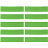 Kukyller Kit segnalinee da Campo, 10 Pezzi segnapunti da Tennis, Linea di marcatura Multiuso per Tennis, Basket, pallavolo, Badminton (Verde)