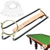 zwxqe Billiards Pocket Rail, Pool Table Pocket, Standard Pocket Replacement, Wear Resistant Net, Mesh Catch Bag, Professional Pool Accessory, Billiards Table Upgrade, Durevole Pocket Set