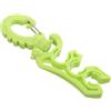 SHOWERORO Clip Porta Tubo Subacqueo Doppia per Attrezzatura Immersione Aggancio Regolabile Facile da Usare con Guanti Supporto Sicuro per Tubo Bassa Pressione per Accessori Mare e