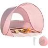 Generico Portable Beach Tent, Sun Shade Shelter, Outdoor Beach Canopy