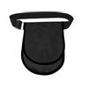 Caswynlife Discus, & Shot Put - Borsa da trasporto, con 2 tasche, in tessuto Oxford, con tracolla regolabile, per atleti (nero)