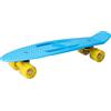 Envenzo Skateboard con ruote LED, Cruiser Board per bambini e principianti, skateboard da strada, nero, 56 x 10 x 10 cm