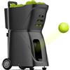 Generic Macchina automatica portatile per palline da tennis, capacità 100 palline, batteria 4-6H, controllo app, per pratica e allenamento a casa o in campo