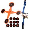 Genérico Set di lancio al | Allenatore resistente di alto calibro | Gioco di punteggio con allenatore rotante | per cortile, prato, giardino posteriore, ricreazione, professionisti, dilettanti ed appassionati