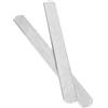 Generic Piastre Pesi in Acciaio da 2 Pezzi per Giubbotto Pesi Regolabile e Parastinchi, Acciaio Elettrolitico, Design a Testa Rotonda per un Uso Confortevole (Lunghezza 25 cm)