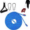 Générique Corda di trazione di Luge, 4 m, resistente, regolabile, antiscivolo, per slitta di peso e allenamento di , per triciclo di piccole imbarcazioni, veicolo invernale, esterno, fitness