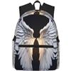 ybhgvc Angel Wing Print Unisex Leggero Impermeabile Casual Zaino Per Il Viaggio Quotidiano Viaggi Weekend