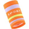 Générique Fascia da polso anti-sudore, traspirante, elastica e morbida, con fasce da polso assorbenti, per il tennis sollevamento , fitness, yoga, badminton, calcio, palestra, corsa