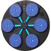 Générique Music Boxing Machine,Dispositivo di allenamento con 8 modalità | con dispositivo di boxe musicale da parete a luce RGB per adulti, per adulti a casa in ufficio o in palestra