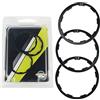 Agatige 3 Pezzi distanziatore Ruota Libera Bici, 1mm+1.5mm+2mm Guarnizione volano Bici distanziatore rondella distanziale Movimento Centrale Bicicletta Guarnizione rondella ASSE per