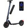 HX X8 Monopattino Elettrico Adulto con 10/13Ah Batteria rimovibile,Motore da 350/500W,Autonomia di 40,3 Impostazioni di Velocità,Scooter Elettrico Pieghevole portatile-10 Pneumatici