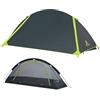 Croosseoutdoors Tenda da Trekking 1 Persona, Ultralleggera e Impermeabile Monopalo