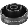 QZIVNBPM Attrezzo per La Rimozione dei Dadi delle Ruote Motociclette da 30 Mm E 50, Esagonale, Adatto per Ducati 1098, 1198, 1198S, 1200S 1299 Falsamaglia Catena Bici Cassette e pignoni