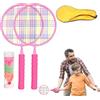 Generic Racchetta Badminton 3-7 Anni Training Leggero Portatile