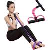 Nemopter - Set di 4 Fasce Elastiche Elastiche, 1 pz, Bodybuilding Elastica, Fascia Resistenza per Yoga, Stretching, Sport, Braccio, Gamba, Esercizio, Dispositivo Fitness Casa, Unisex - Adulto, Rosso