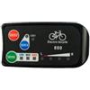 Dolvitrny E-Bike Display LCD per KT LED880, pannello di controllo 24/36/48 V con memoria ingranaggi e allarme sottotensione, connettore impermeabile per bicicletta elettrica