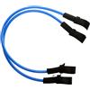 KQFCAZRE 24 Linee per, Linee per Windsurf, Accessori per Imbracature, Blu, 26 Pollici