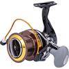 Bediffer Mulinello da Spinning Portatile 12+1 Cuscinetti Ruota da Pesca Ad Alta Precisione per Pescatori Costruzione Durevole in Lega di Alluminio (GA10000)