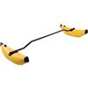 Maqulae Stabilizzatore Gonfiabile per Kayak, Kit Stabilizzatore per Canoa in PVC Bretelle di Bilanciamento Galleggianti Portatili con Accessori per Staffa per Canottaggio da Pesca (Gialla)