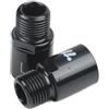 Belnotelt Estensore per pedivella in lega CNC, distanziatore per pedivella, 20 mm, per mountain bike, ciclismo su strada, installazione stabile, design leggero, nero, grigio argento (nero)