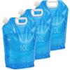 DN DENNOV 2023NEW - Tanica pieghevole per acqua (3 x 10 l), tanica per acqua pieghevole (blu)