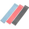 HOMSFOU Fascia Elastica per Fitness Rosa in Lattice Leggera e Confortevole per Attivare i Glutei e Camminate Laterali per Donne e Allenamento di Forza