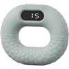 Générique Anello Di Rinforzo Della Presa Manuale - Attrezzature per Allenamento Prehension Dita in Silicone - Rinforzatore Presa con Contatore - Rivolto agli Anziani Atleti Giocatori Pugili Gr