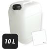 Trevendo Tanica per acqua da 10 litri (DIN 45), versatile, robusta e sicura, per alimenti, senza BPA, ideale per campeggio, festival e viaggi