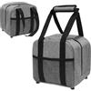 DAGLLGEW Borsa da bowling con palla singola, borse da bowling resistenti all'acqua con supporto per palla imbottito e tasca in rete, zaino portatile con maniglia imbottita e tracolla regolabile Borsa sin
