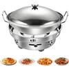 Generic Set di da Campeggio Utensili Portatili Regolabili con Coperchio | Fornello a Liquido Spirit per Campeggio Per Cucina All'Aperto Escursionismo Picnic BBQ Viaggio Cottura Uomini Donne