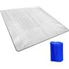 Generic Tappetino da Campeggio 200x200cm Coperta Termica in Alluminio Traspirante