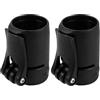 Healeved 2 pezzi Morsetto per pagaia SUP - Morsetto in plastica a sgancio rapido per albero - Clip di ricambio per pagaia da SUP, kayak, canoa, tubo da 29/26,5 mm