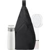 Xinhuju Zaino impermeabile per racchetta da badminton versatile
