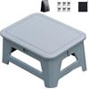 Generic Sedia da Toilette Portatile Toilette da Campeggio Sgabello Pieghevole compa | Toilette da campeggio per barca, doccia, privacy, viaggi, supporto per borsa mobile per latrina con struttura in acciaio per