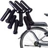 Generisch Tappi per cavi della bicicletta, tappi terminali del freno, in lega di alluminio, ghiera protettiva, set da 10 pezzi, per mountain bike, bici da strada, riparazione