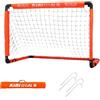 BEALIFE Mini set di porte da calcio per bambini, allenatore di calcio portatile, facile da installare per il divertimento in famiglia in casa o sul prato,