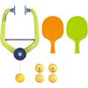 KQFCAZRE Tennis Pacchetto Pong con Racchette Palline Sospeso Portatile Materiale Amico 'Ambiente Adatto a Anziani, con 4 Palline