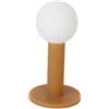 Housoutil Tee da Golf in Gomma da 80mm, 5 Pezzi, Marrone caffè