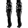 KQFCAZRE Gomitiere per, Protezioni per Gomitiere Cuirassier per Motocross, Discesa, Dirt Bike, Nere, Nero
