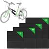 CLOPAE 4PCS Protezione per Telaio della Bicicletta, Telai in Carbonio, Portabiciclette in Neoprene