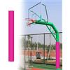 Generic Cuscinetto rotondo per pali da basket, protezione per campi sportivi da garage, imbottitura di sicurezza resistente per canne alte 180 cm