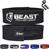 Beast Power Gear Fibbia a leva per sollevamento pesi, spessore 10 mm, 13 mm, cinghia libera per sollevamento pesi, powerlifting, stacchi, squat, uomini e donne