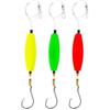 Drawup Set di galleggianti da pesca grossolana, connettori in acciaio inox, galleggiabilità EVA, per pesca e fiume, 6 pezzi (6 pezzi)