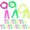 YARNOW 24 corde per saltare per bambini, corde elastiche regolabili per saltare, divertenti giocattoli per la ricreazione, l'esercizio fisico e l'allenamento sportivo scolastico.
