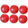 Fxzqgnh 6 Pezzi Golf Force Plate Attrezzo Golf Allenamento Piastra Fisica Esercizio Stabilità Controllo Precisione Lancio Adatto per Principianti, Rosso